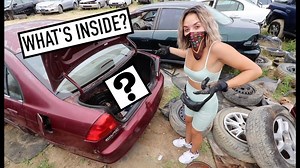 197K views · 1K reactions | Treasure Hunting Car Trunks At Junkyard, Look What We Found! | Tuck and Sammie J. | Facebook