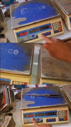 gram setting easy step by step #hajiglobalscale #loadcells #weightmachine