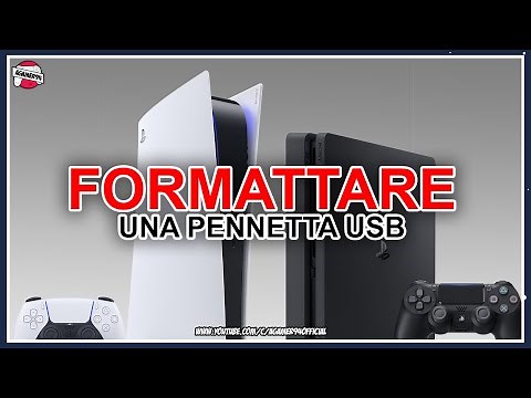 Formattare una pennetta usb per PS4/PS5 su Windows - Tutorial