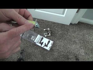 How to Change Door Latch Face Plate Why Didn't I Know This?!!