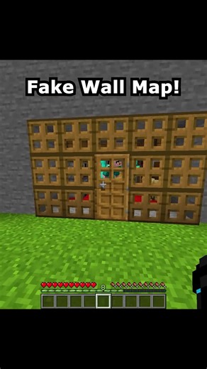 Create Impressive Fake Walls in Minecraft