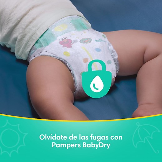 No más fugas con Pampers Baby Dry, conoce sus 3 capas de absorción que mantendrán sequito y aireado a tu bebé toda la noche | Pampers