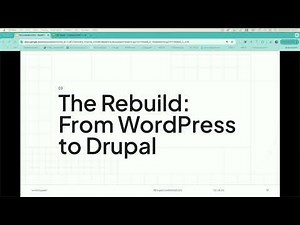 WordPress to Drupal - A Migration Survival Guide | DrupalCon Atlanta 2025