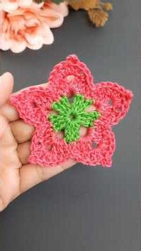 crochet flower pattern
