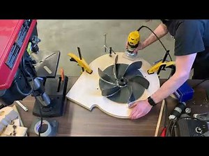 Building a Blower (DIY dust collector part 2)