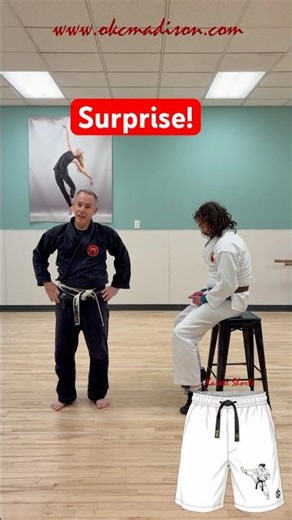 Surprise attack #karate #selfdefense