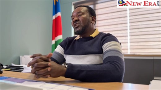 A symbol of pride… CEO of the Oniipa Town Council, Heikky Amwele, underscores the significance of owning the newly launched pictorial coffee table book, calling it a tribute to national heritage and a celebration of Namibia’s founding legacy. Video: Isai Sipunga | New Era Newspaper