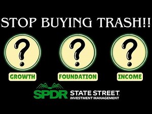 These 3 SPDR ETFs Is All You Need to Build Long-Term Wealth (Set & Forget)