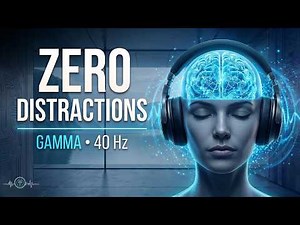 Peaceful Focus Music to Reduce Distractions | Gamma Binaural Beats