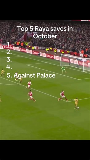 Top 5 Raya Saves from October Matches