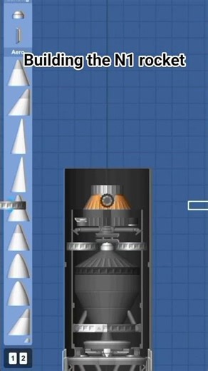 building the N1 Rocket #spaceflightsimulator