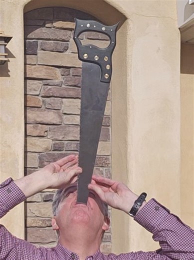 Incredible Saw Swallower Brad Byers Performs Amazing Stunt