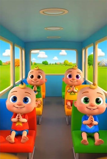 Magic Color Bus Song 🚍🎨 | Learn Colors with Fun | Cocomelon Style Kids Song