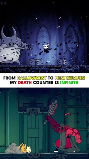 From Hallownest to New Kunlun, my death counter is infinite