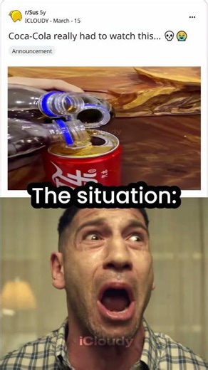 Coca-cola had to watch that 😭 #sus