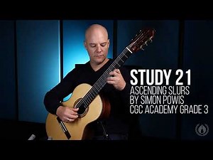 Study No. 21 by Simon Powis - Classical Guitar Corner Grade 3