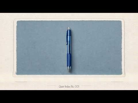 3 Hours Calm Focus Music for Desk Work | Quiet Index No. 001