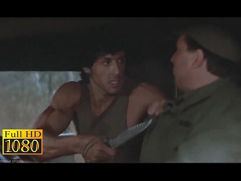 Rambo First Blood (1982) - Army Truck Hijacking Scene (1080) FULL HD