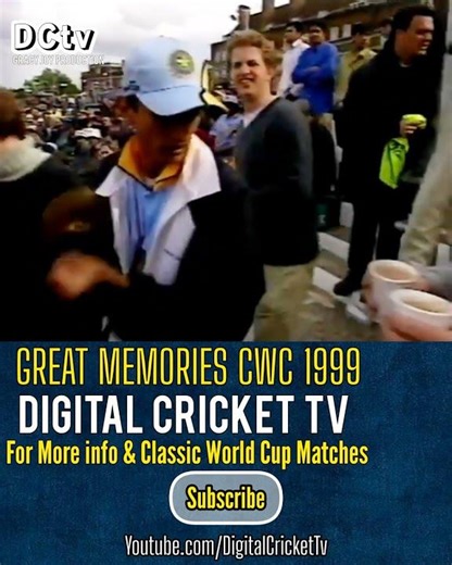 FLASHBACK! IND vs AUS / Super Crazy Indian Fan🏏 CLASSIC CWC 99 #cricketshorts