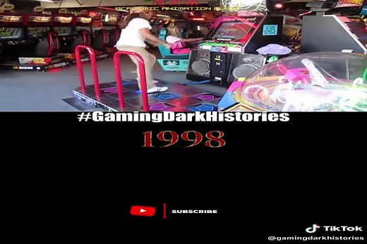 Dance Dance Revolution: The Arcade Phenomenon Back in 1998, Dance Dance Revolution stormed arcades with its infectious beats and flashing arrows, challenging players to dance in sync. While it became a fitness sensation, it also sparked concerns over addiction as some pushed their bodies to the limit. In this one-minute Gaming Dark History, we explore the impact and lasting legacy of DDR in both gaming and fitness culture. Watch Now and step into the dance battle that changed gaming history! #Da