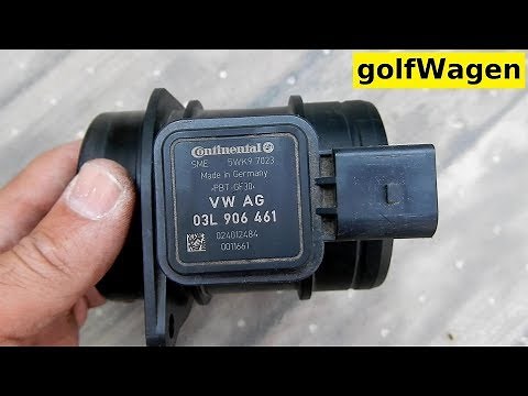 Skoda Octavia 2 MAF sensor removal
