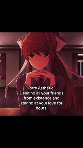 Exploring Monika's Rare Aesthetic in DDLC