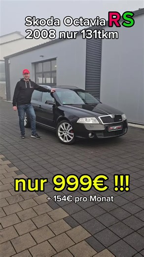 Skoda Octavia RS 2.0 Benziner 2008 im Topzustand