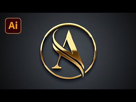 Professional Logo Design: Letter A Logo Design Illustrator | Adobe Illustrator Logo Design Tutorial