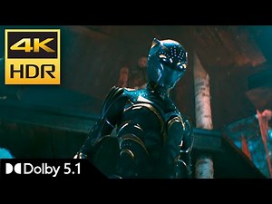 4K HDR | Trailer #2 - Black Panther Wakanda Forever | Dolby 5.1