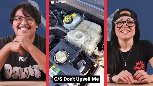 They welded the control arm back together - mechanics are speechless