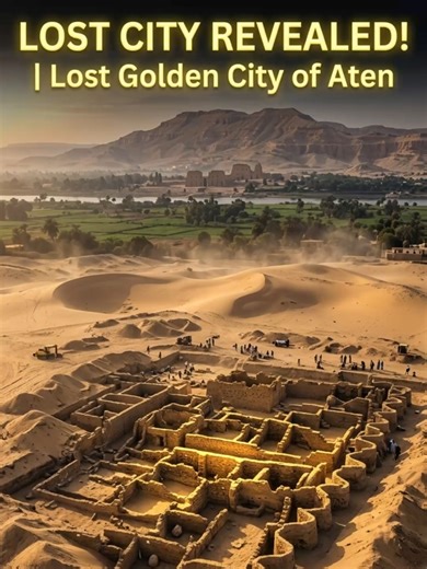 اكتشاف مدينة ذهبية فرعونية مفقودة قرب الأقصر