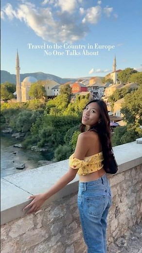 “Mostar, Bosnia– a city where history meets beauty, known for its iconic Stari Most #mostar #travel