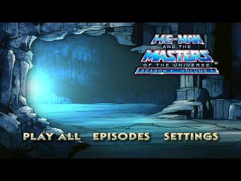 He-Man And The Master Of The Universe Season 1 Part 1 Disc 1 DVD Menu