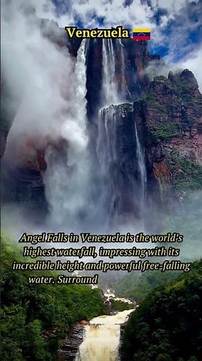 Angel Falls Venezuela | World’s Tallest Waterfall