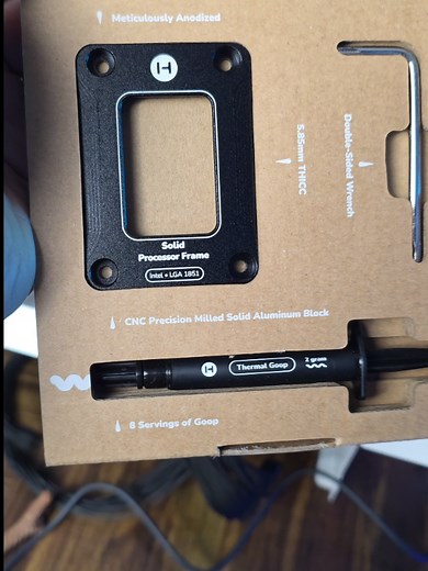 HYTE Solid Processor Frame for Intel