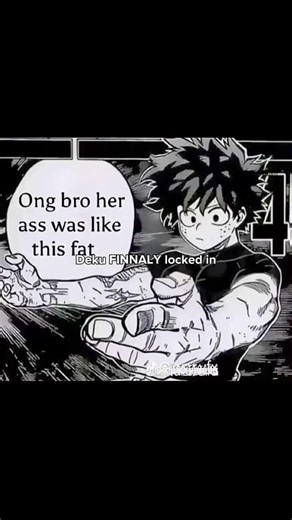 He knew his goal when he saw that #mha #myheroacademia #deku #fyp