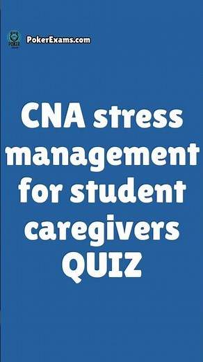🧠 CNA Stress Management for Students | Caregiver Wellness Guide #CNA #NursingStudent #StressRelief
