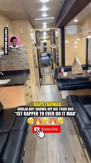 Soulja Boy Shows Off His Luxurious Tour Bus 😮‍💨🔥💯 #SouljaBoy #HipHop #Rap