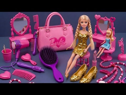 Unboxing Mini Cooking set _ miniature full plastic kitchen Set Installation Satisfying ASMR video