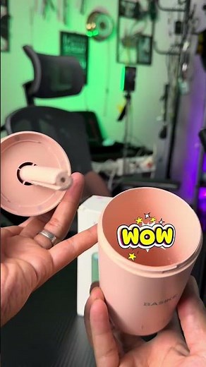 Air Humidifier Aromatheraphy dengan kapasitas 310 ml membuat ruangan wangi dan estetis #humidifier