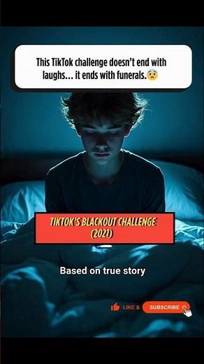 TikTok’s Blackout Challenge — A Viral Dare With Fatal Consequences #ViralChallenge #TrueCrimeShorts