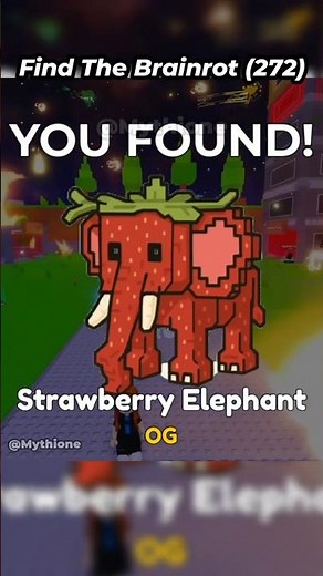 How To Get Strawberry Elephant | Find the Brainrot ROBLOX