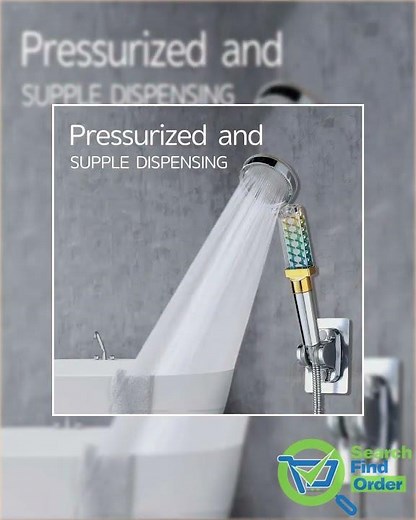 Twin Turbo High-Pressure Shower Head