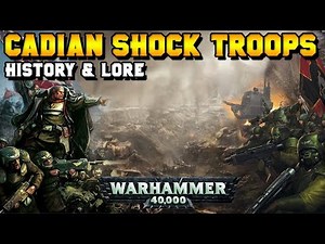 Imperial Guard: Cadian Shock Troops - Lore & History | Warhammer 40,000