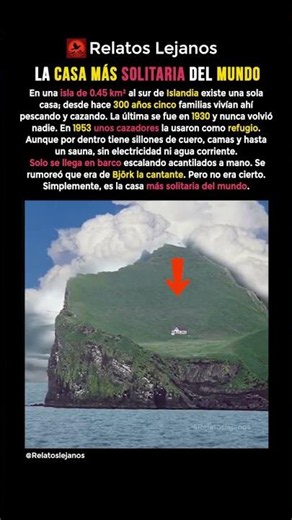 La Casa Más SOLITARIA del mundo y queda en Islandia