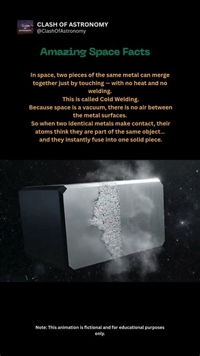 In Space, Metals FUSE Instantly | No Heat Needed!