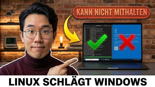 Linux hat 2026 etwas erreicht, das Microsoft bis heute nicht kann | Frank Mühlenberg