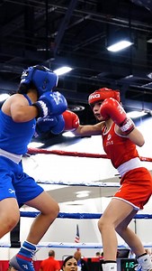 Stole the show this afternoon! Daisy Enriquez advances to the semifinals in the Intermediate Female 106 lbs division | USA Boxing