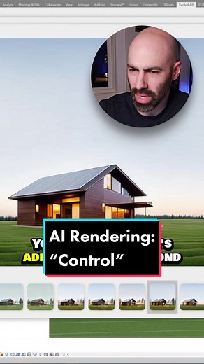 AI Rendering with project veras and #Revit … #AI #AIrendering #architect #architecturestudent #RevitTip #revittutorial #revitrendering #archviz #architecturerendering