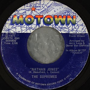 The Supremes - Nathan Jones / Happy (Is A Bumpy Road)
